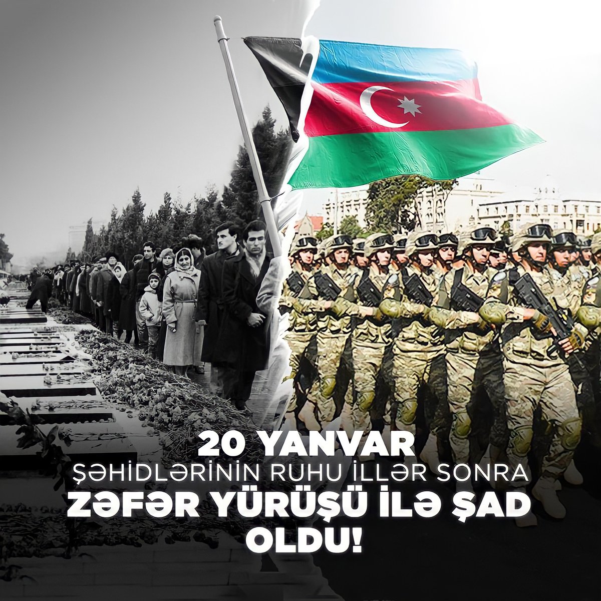 FaganHsynli's tweet photo. The Soviet aggression against Azerbaijan during 70 years came to the end with the bloody tragedy on 20 January 1990.
#BlackJanuary #RİP #Baku1990 https://t.co/nd7wAOM4Av