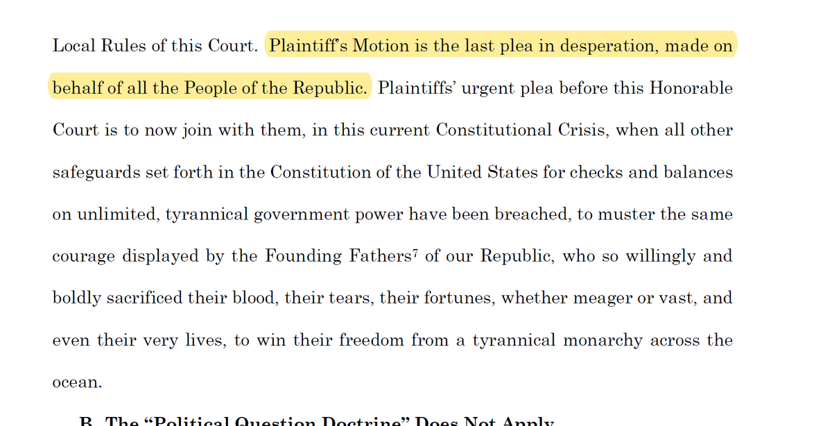 Oh my god they included a footnote defining "Founding Fathers" becuase how the hell else would we know who they are referring to in this insane screed.