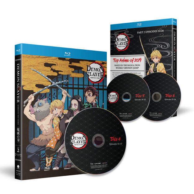 Sebelum membuat video gim, Demon Slayer telah resmi merilis Blu-ray (Foto via Twitter @DemonSlayerUSA)