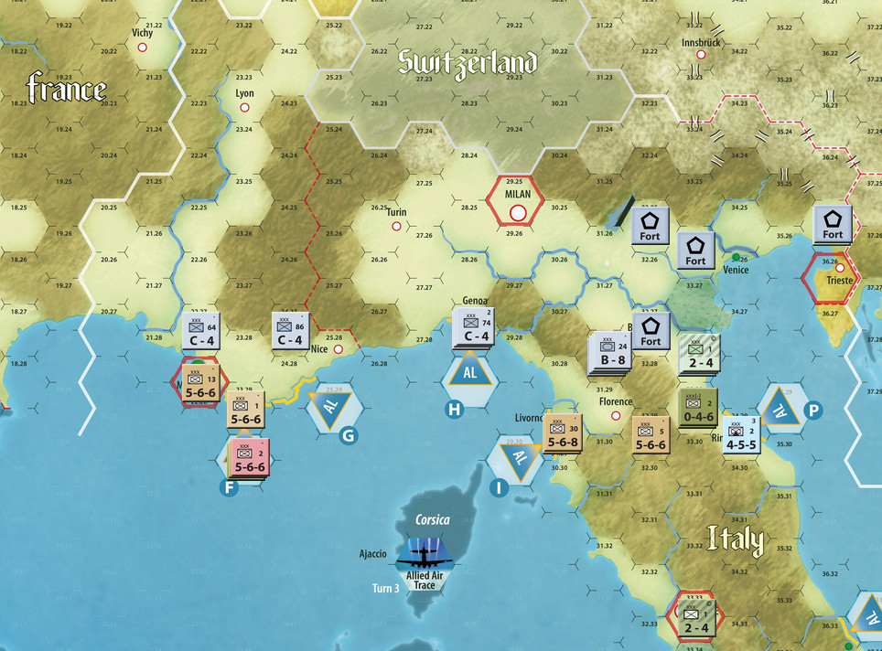 SanchoMateos's tweet photo. Terminamos el tercer turno de este divertido #thefallofthethirdreich de #compassgamesllc y los contraataques de @Silas_Deemer se suceden a un ritmo trepidante ....Sin embargo los Aliados de @PaulPanosky lograron desembarcar en Marsella y los Soviets recuperaron Dnepropetovsk https://t.co/1vPyBnj4Na