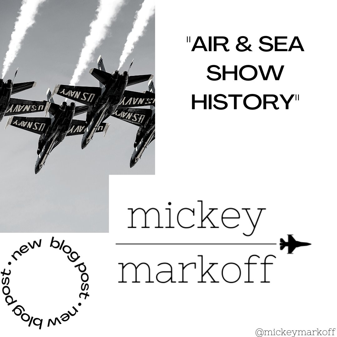 markoff_mickey's tweet photo. Check out Mickey Markoff’s new blog on air and sea show history!
https://t.co/YtS1jdwAS8
#writingcommunity #mickeymarkoff #amwriting https://t.co/TzrkzYar8o