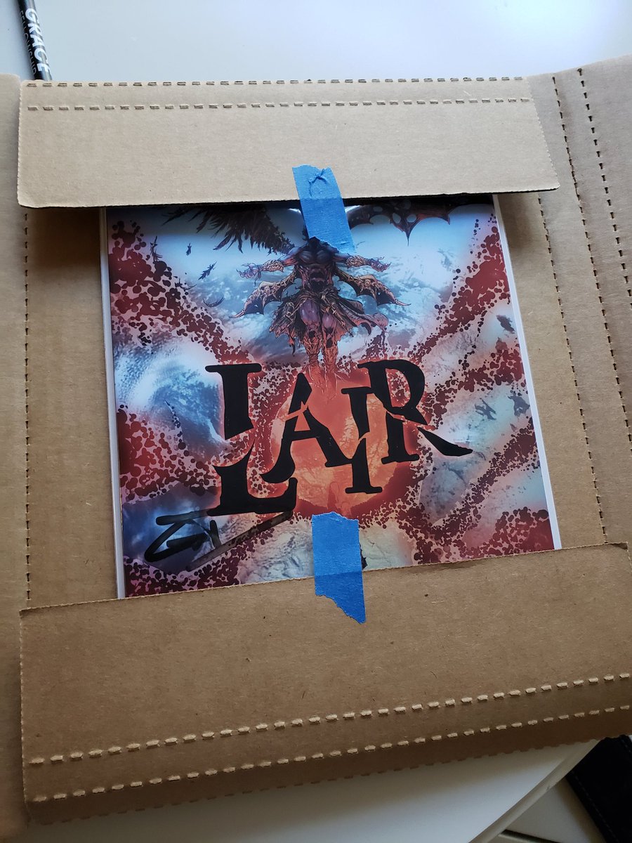 GilWritesComics's tweet photo. Forgot how good it is to package a book for someone who purchased it! ❤

You can still get your copy of LAIR here:

https://t.co/ecCdI0IfAI

#Comicbooks #Comics #ComicsForEveryone #indiecomics #horror https://t.co/8kBDHPYeKL