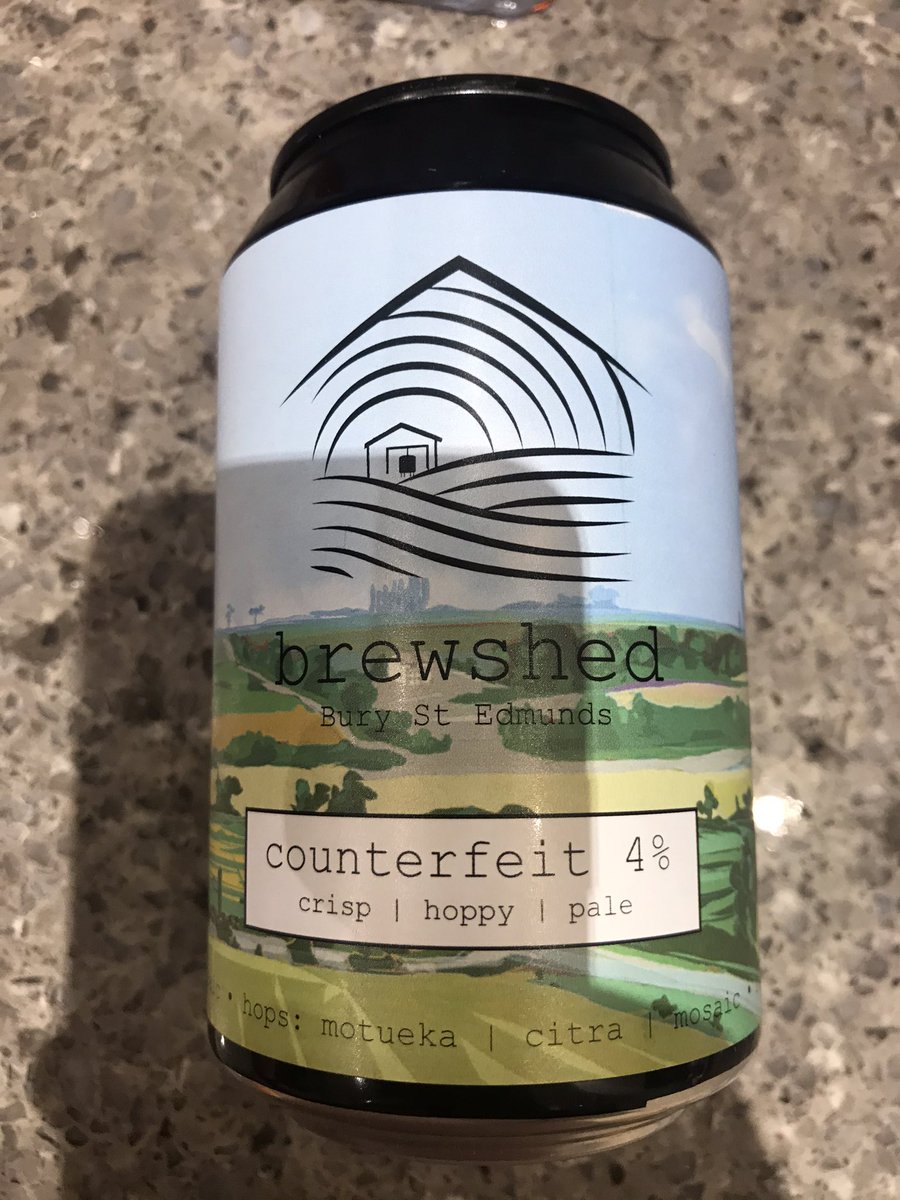 Yes please this is a master class of hops and session at 4% it shows hops an balance at its best.  Roll on summer! <a href="/BrewshedBrewery/">Brewshed</a> @nomadicrevery full review on Ales Of The Unexpected on Facebook