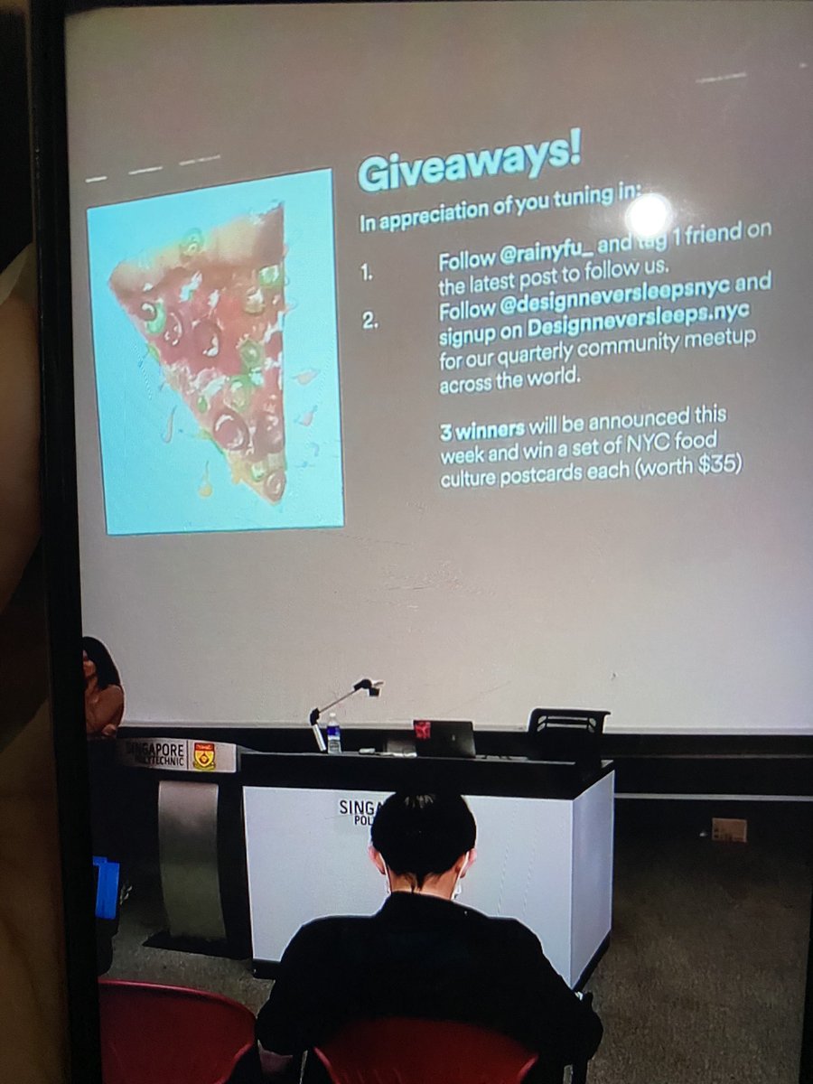 rainyfu_'s tweet photo. ‘Do You Love Pizza?’ Title is to inspire students that.. in short, Life is like your pizza pie 🍕. You’re crafting your path like how you would making one. https://t.co/2dz9HO06PD