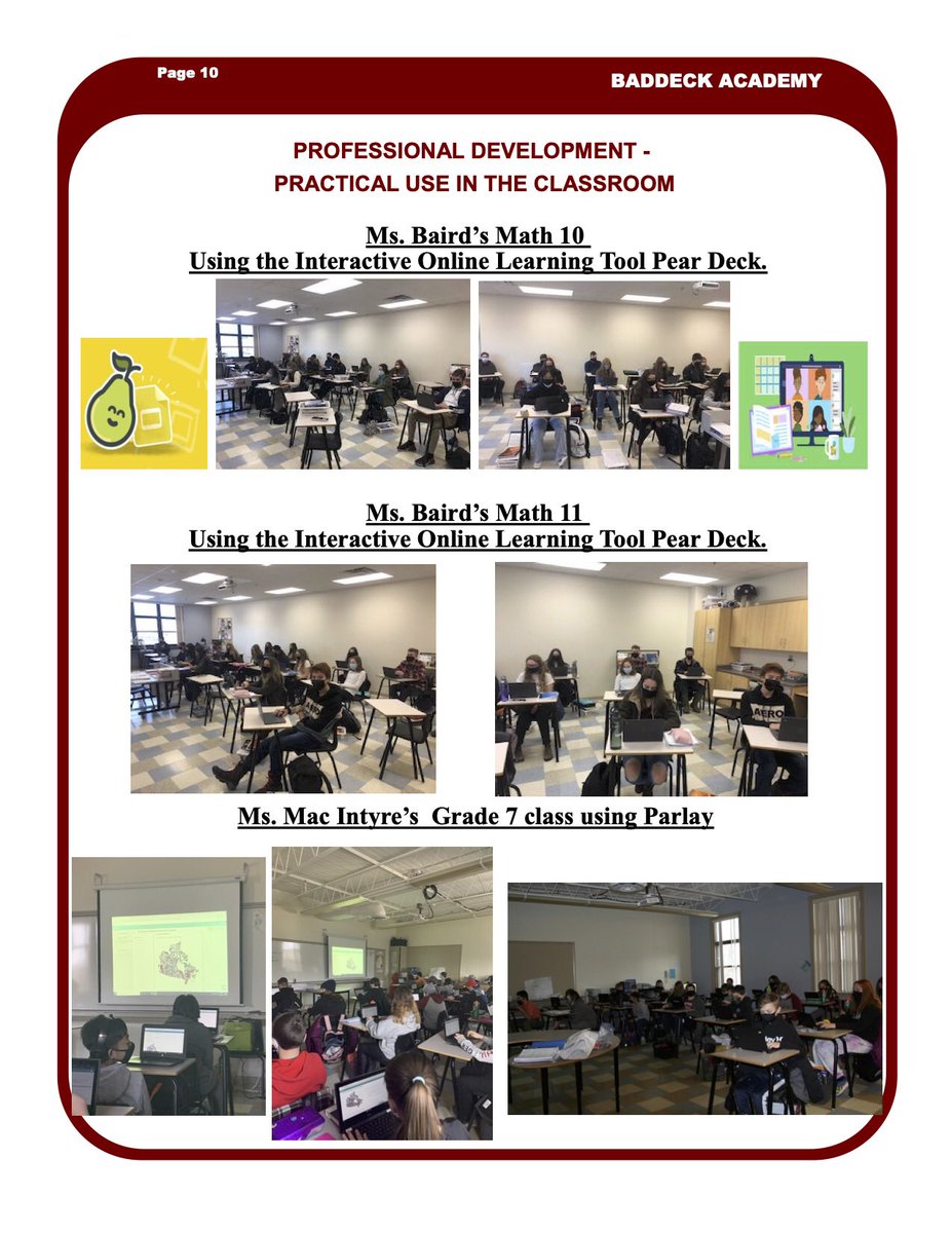 BAcacemy's tweet photo. Baddeck Academy January newsletter https://t.co/BGQAKjko4I
