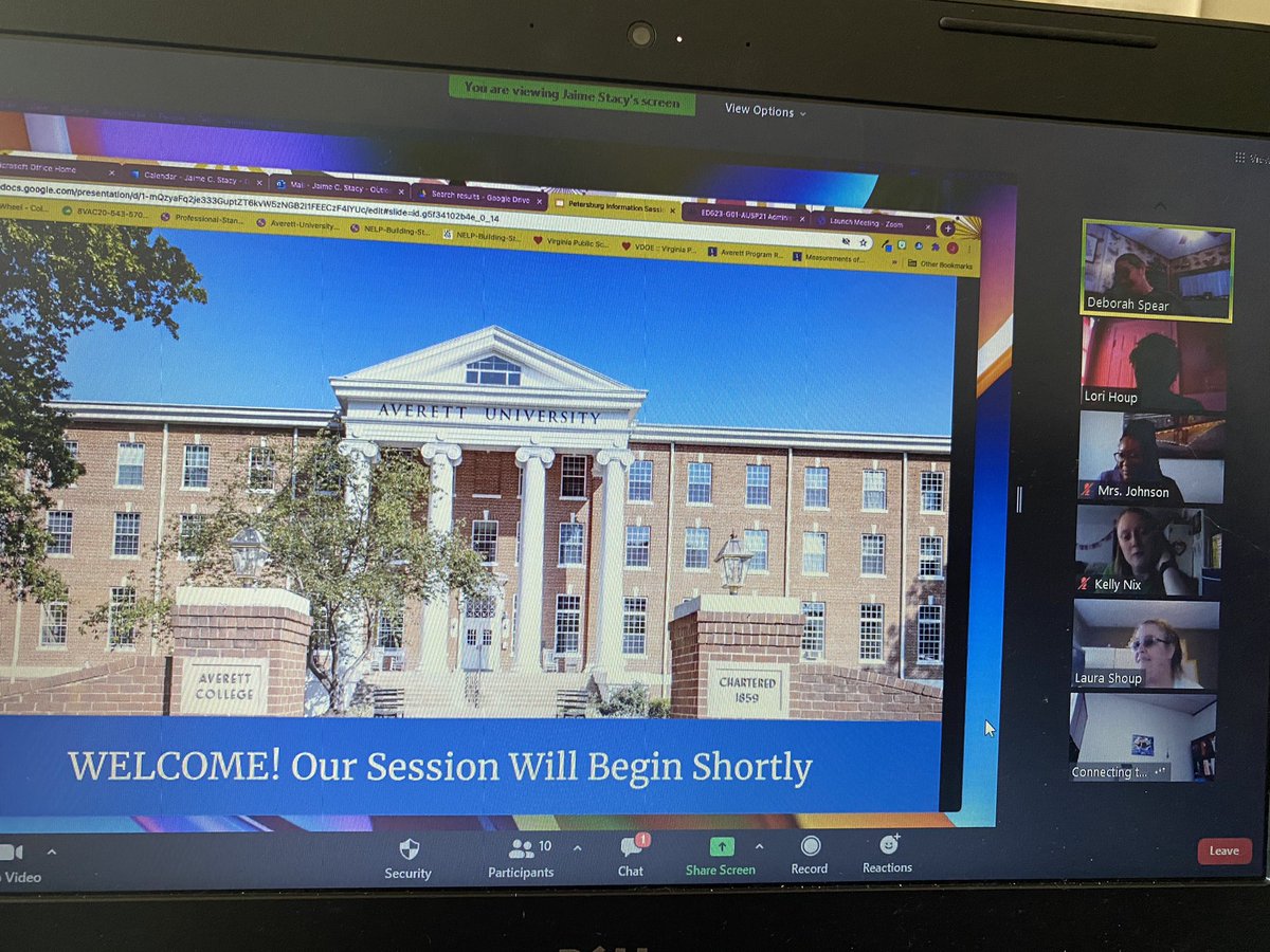 PLTucker3's tweet image. Our second Averett Cohort Informational Session is starting right now!!!! #mathspecialist #readingspecialist @AverettOnline @JaimeStacy