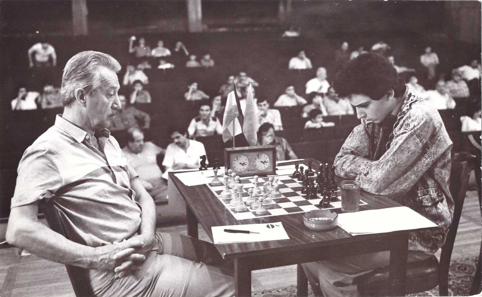 Douglas Griffin on X: Karpov-Korchnoi, 18th match-game, FIDE Candidates'  final, Moscow 1974. (Source: TASS, photographer: V. Savostianov.) #chess   / X