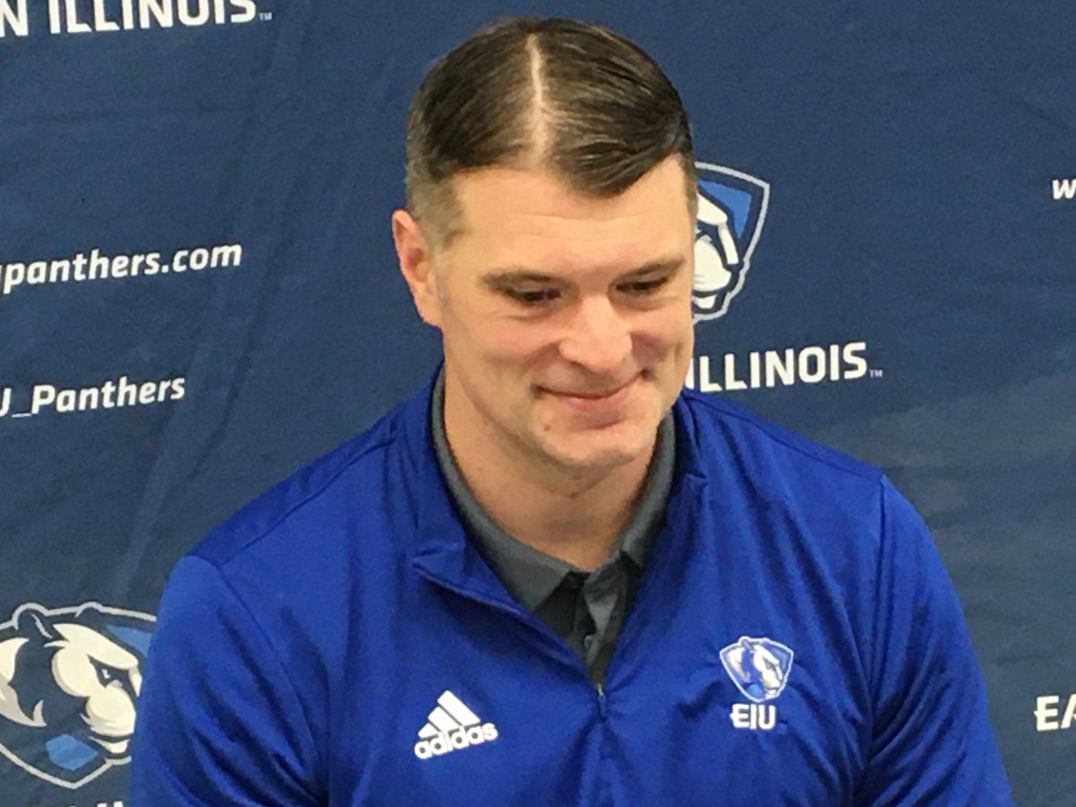 Eastern Illinois Athletics (@eiu_panthers) on Twitter photo The <a href="/OVCSports/">Ohio Valley Conference</a> Football Media Day looked a little different this year with a Virtual Format held this afternoon...
Thanks to <a href="/CoachCushing/">Adam Cushing</a> and <a href="/harry_woodbery/">Harry Woodbery</a> for representing the Panthers...
More coverage to come in the couple of days as the season opener is Sunday, Feb. 21 The <a href="/OVCSports/">Ohio Valley Conference</a> Football Media Day looked a little different this year with a Virtual Format held this afternoon...
Thanks to <a href="/CoachCushing/">Adam Cushing</a> and <a href="/harry_woodbery/">Harry Woodbery</a> for representing the Panthers...
More coverage to come in the couple of days as the season opener is Sunday, Feb. 21