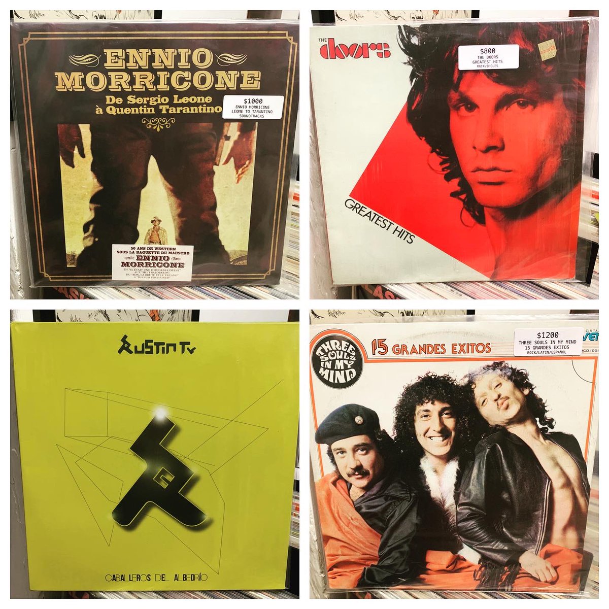 DubMarcelo's tweet photo. Algunos de los discos #LPs que tenemos en @DiscosPatito #PinHeadInc recuerden que estamos abierto de #Lunes a #Sábado de 1pm a 8pm en #PorfirioDiazSur978 en el #Centro de #Monterrey #DiscosLPs #Viniles #LPs #TiendaDeRopa #ElDiscoEsCultura https://t.co/abuNRsQhDp
