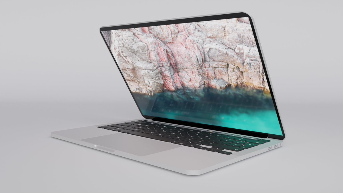 TConceptcreator's tweet image. I feel like the next tier of macs to get Apple silicon (M1x maybe?) will be the higher end 14 inch MacBook Pro, the higher end Mac Mini and base model iMac. The concept below is the 14 inch MacBook Pro.