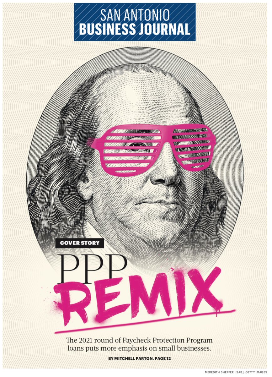 PPP 2.0 is on. Here's who is participating in San Antonio. 
Also, I get to use this cool image designer Meredith Sheffer made bizjournals.com/sanantonio/new…
