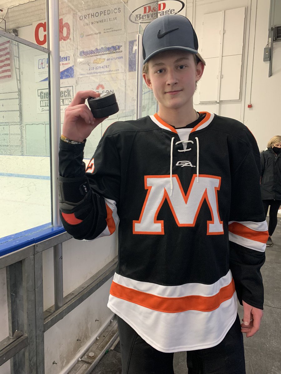 Reierson making a statement with his first career goal and hatty in the same game. Congrats.