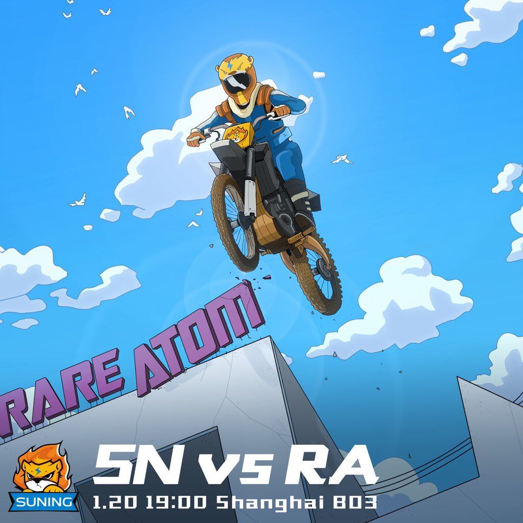#2021LPL Spring Split
1.20 19:00（CST）BO3
SN vs RA
#SNWin