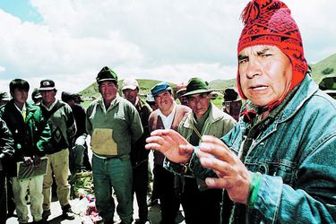 Despite internal disputes, El Mallku is widely recognised, across the board, as one of the most important indigenous leaders in Bolivia, particularly for Aymara communities in La Paz. He's a general of the peoples struggle.