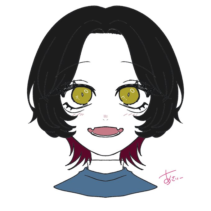 毛先赤のtwitterイラスト検索結果 毛先赤のtwitterイラスト検索結果
