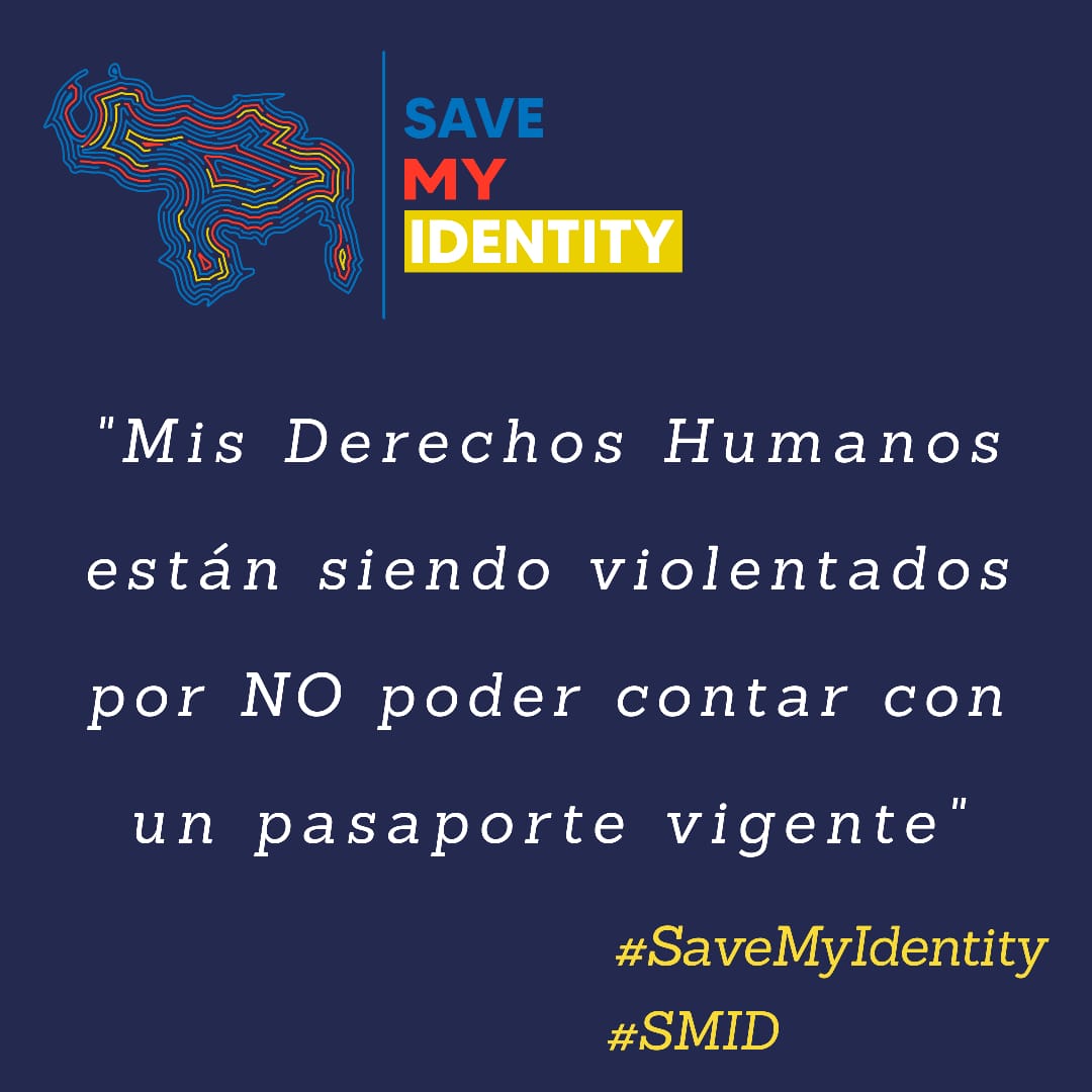 smidvenezuela's tweet photo. #SaveMyIdentity https://t.co/bEG36M04vp
