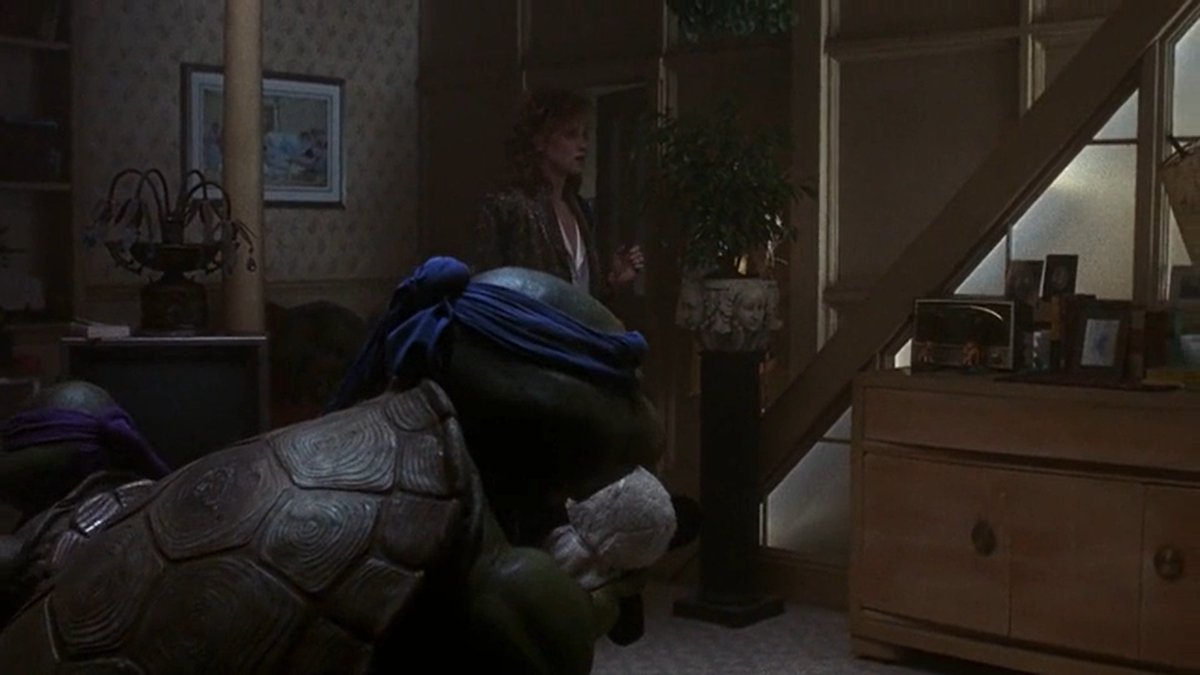 Awwww!! They are sleeping at April's place!! Also, Mikey has a stuffed Panda bear!!