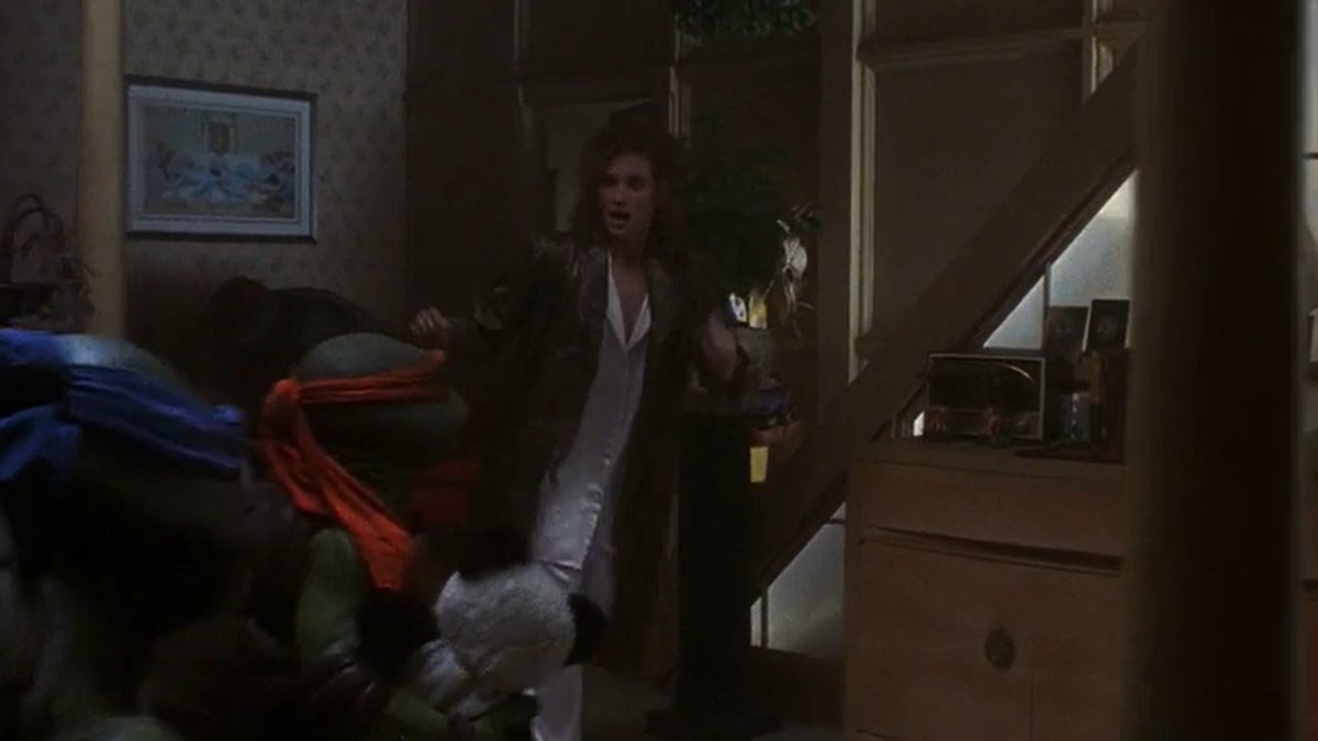 Awwww!! They are sleeping at April's place!! Also, Mikey has a stuffed Panda bear!!