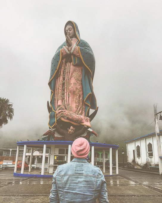 La virgen de Guadalupe m&aacute;s grande del mundo se encuentra en #Xicotepec, mide 20 metros de altura y cuenta<a href="/tag/rotamundos"class="tags"><span>#rotamundos</span></a><a href="/tag/xicotepec"class="tags"><span>#xicotepec</span></a>