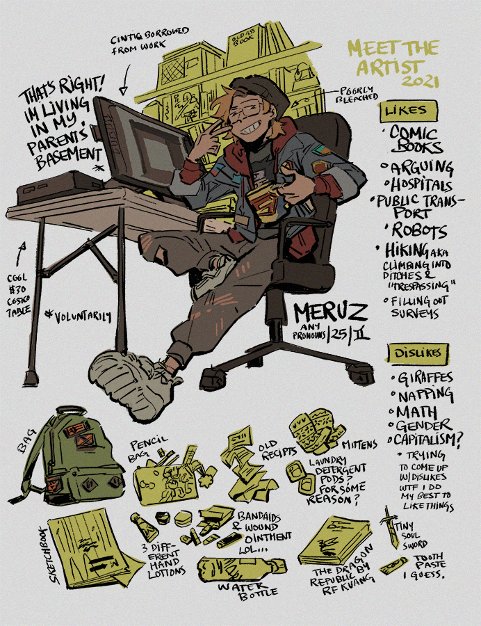 hey thanks for 30k followers everyone! ? for those who are new I made a meet the artist bc its very nice to meet you... and also heres process compilations for those two comic store illustrations