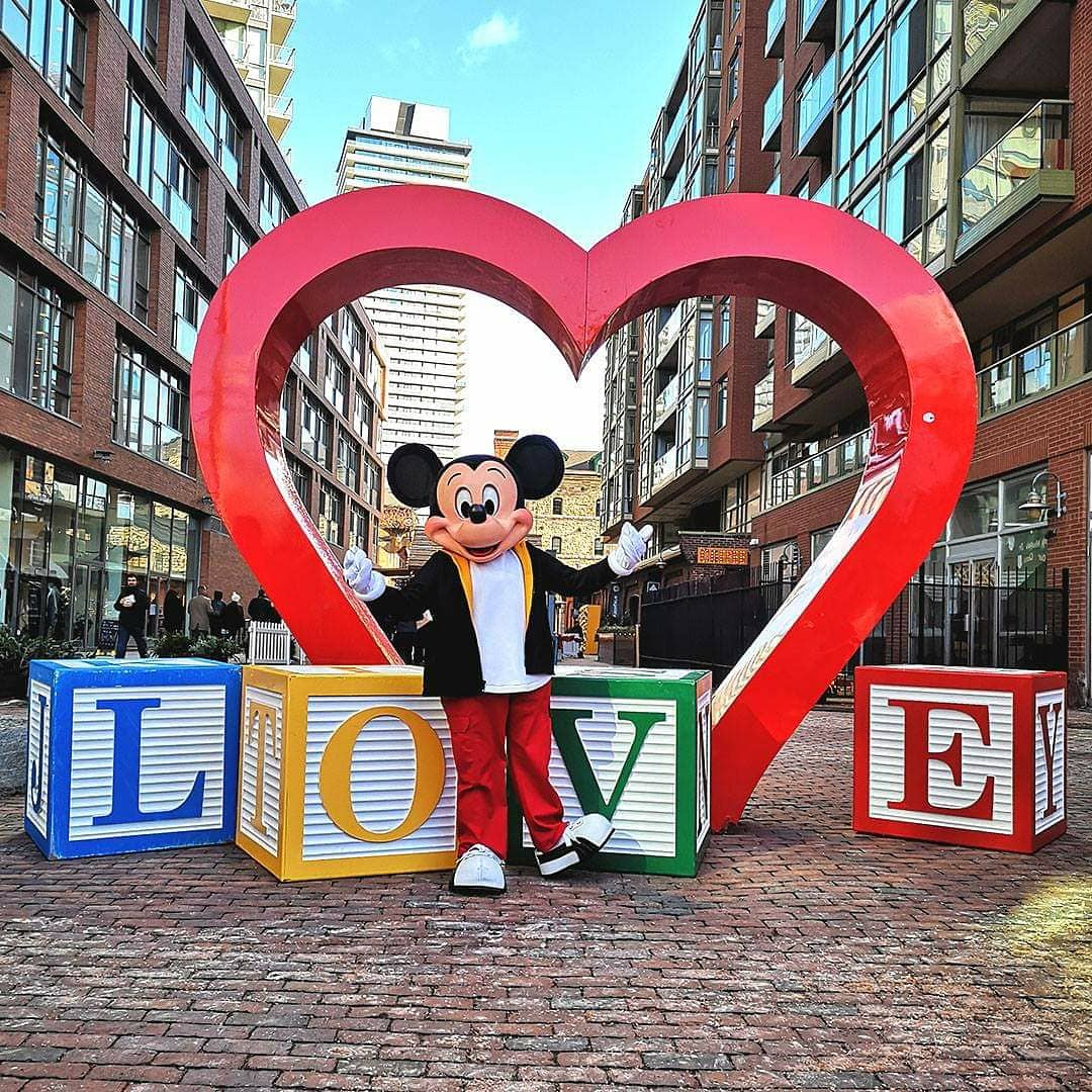 Mickey Mouse Visits Toronto