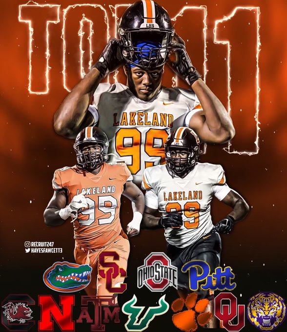 Oklahoma Football Recruiting 22 Defensive Tackle Sets Two Visits