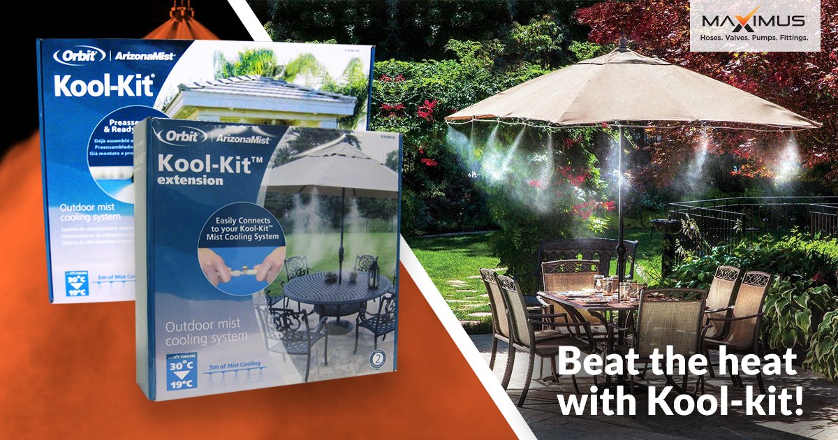 MaximusIndustr1's tweet image. This #summer take a 5% discount when you purchase your @OrbitLawnGarden #Arizonamist kit from your @MaximusIndustr1 Rutherford website at maximusindustrial.com.au/mxms-outdoor-m…

Use this code MXTWMIST21 to get a 5% discount. 

Hurry! Get your #Mistingkit today.