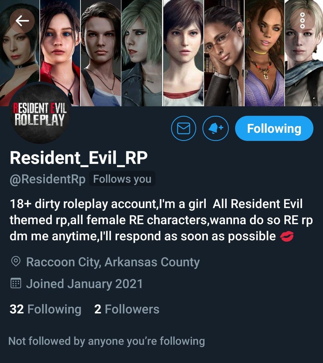 SamusAranRp's tweet photo. Please go follow my friends new Resident Evil roleplaying account @ResidentRp 
#lewd #LewdRP #hentai #roleplayer #RPAccount https://t.co/dGZWo4ct3N