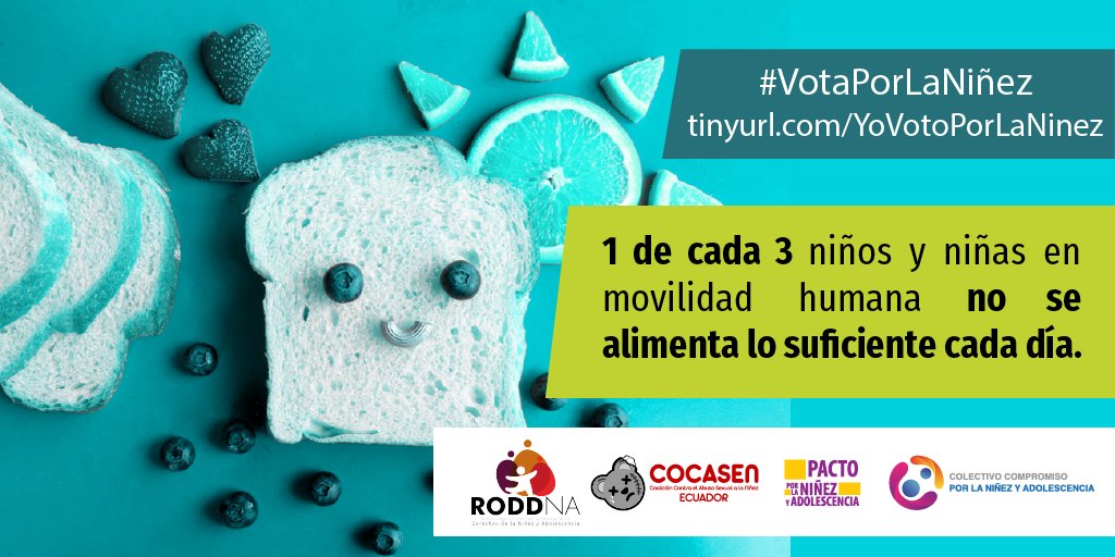 ChildFundEc's tweet photo. #Elecciones2021Ec | En estas elecciones #VotaPorLaNiñez y construyamos un país libre de desnutrición. Conoce la agenda de la niñez y adolescencia y firma en https://t.co/Ek0xbznaMG para apoyar a la protección de niñas y niños https://t.co/afum06yx3w