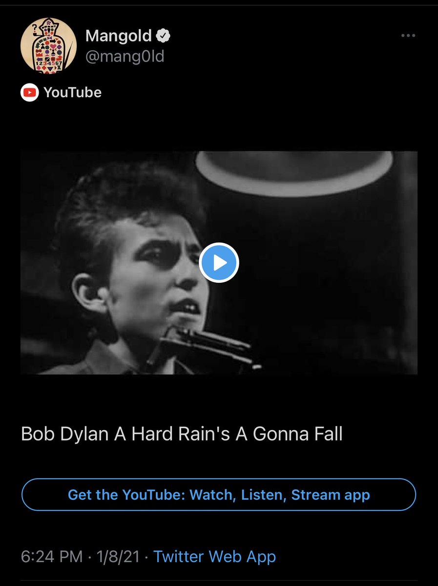 Mangold continues to tweet Bob Dylan links, leading fans to keep faith in the project!