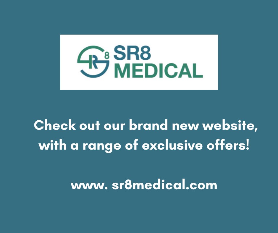 Head over and take a look at our brand new website! 

You can shop our full range of medical supplies, PPE and exclusive deals here with FREE DELIVERY when you spend over £100👉🏼 sr8medical.com

#sr8medical #sr8group #firstaid #ppe #healthandsafety #infectioncontrol