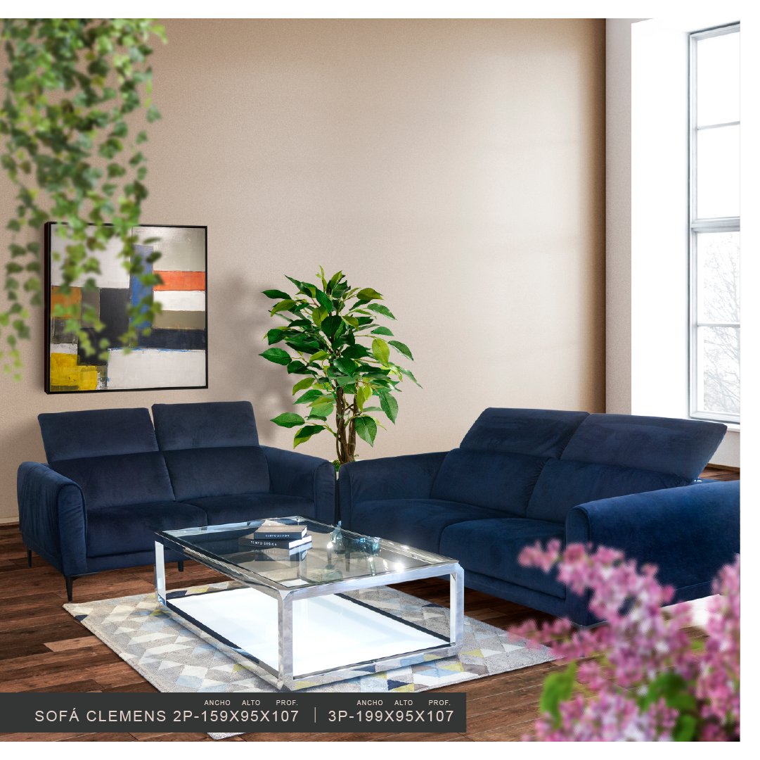 TempoDesign's tweet photo. El sofá Clemens de 2 y 3 puestos color kaki, aporta un estilo moderno si lo combinas con tonos neutros en tu sala. https://t.co/frowIcgyO4