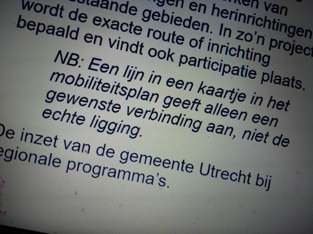 Lekkere binnenkomer bij online bewonersavond wbt #mobiliteitsplan2040 #utrecht. Knap vermoeiend die streepjes, die bruggen zijn maar misschien ook niet. Anyway : #gemeenteutrecht #merwedekanaalzone schiet eens op met de besluitvorming. Bewoners zijn het wachten meer dan zat.