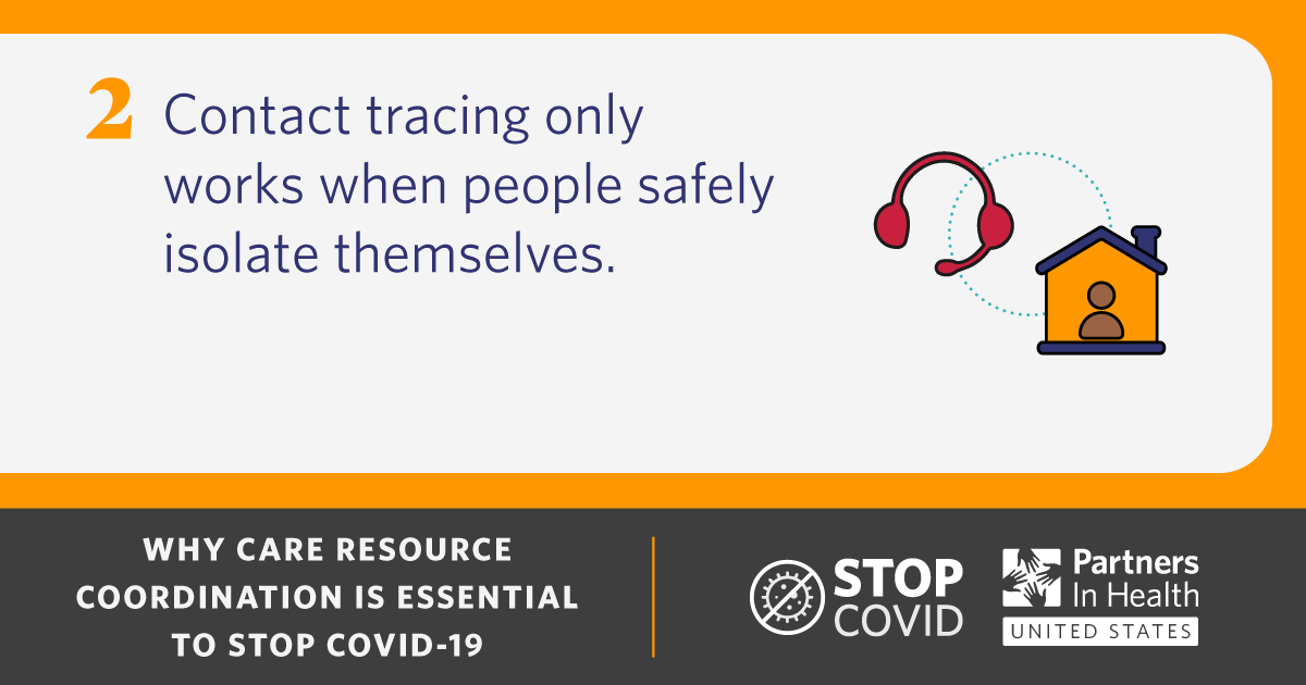 Contact tracing is an essential pillar of infectious disease control. This is especially true for COVID-19. Follow the thread below to learn how care resource coordinators are also key to stopping COVID-19 by connecting those in need with food, housing, and other assistance.