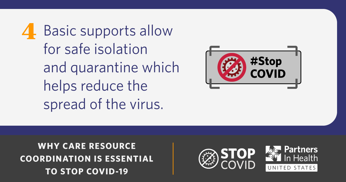 Contact tracing is an essential pillar of infectious disease control. This is especially true for COVID-19. Follow the thread below to learn how care resource coordinators are also key to stopping COVID-19 by connecting those in need with food, housing, and other assistance.