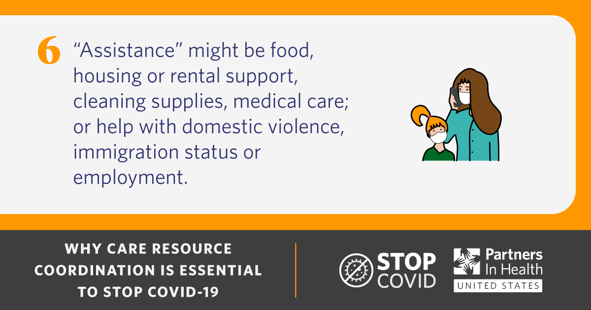 Contact tracing is an essential pillar of infectious disease control. This is especially true for COVID-19. Follow the thread below to learn how care resource coordinators are also key to stopping COVID-19 by connecting those in need with food, housing, and other assistance.