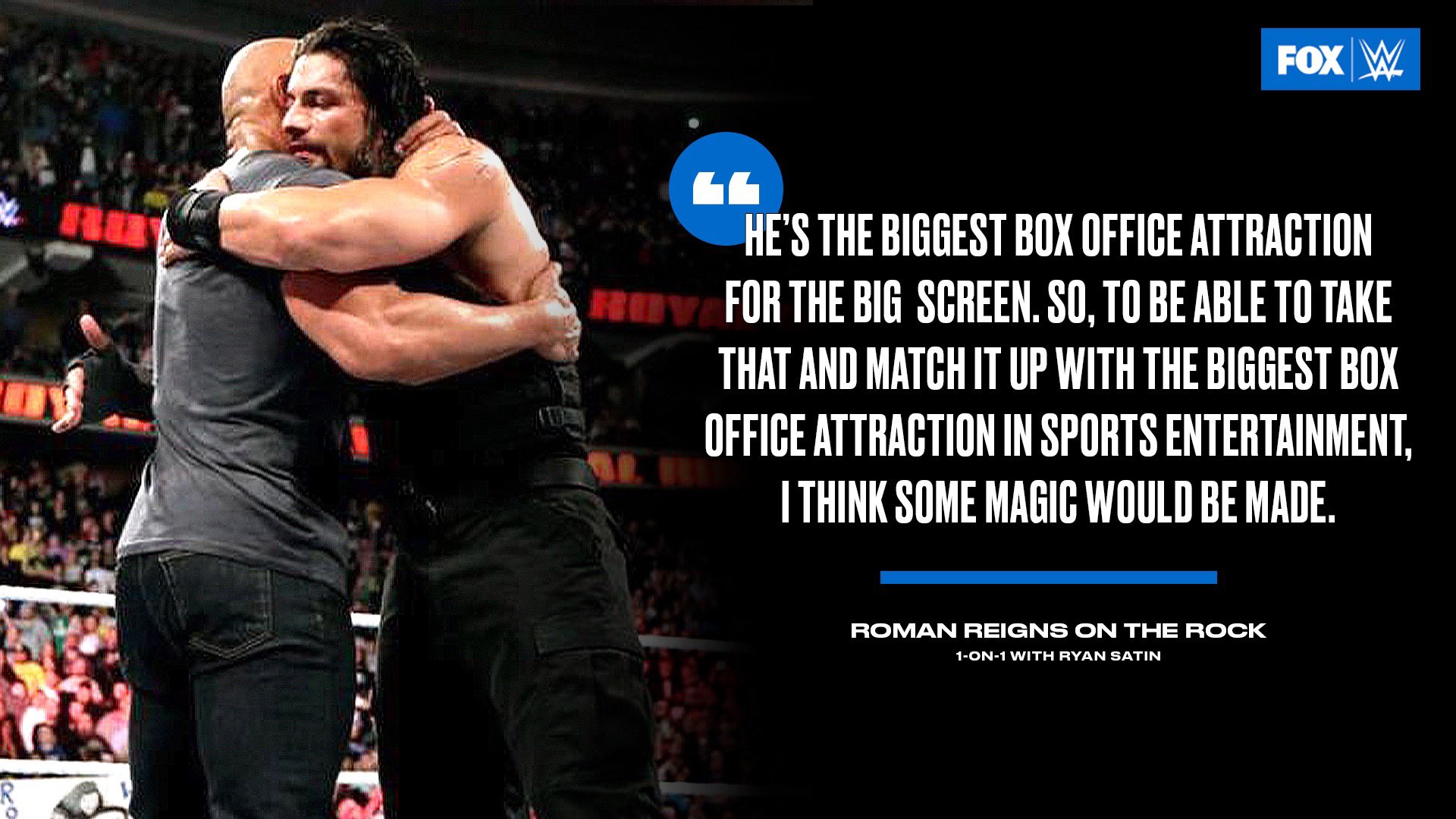 WWE Drops Roman Reigns vs. The Rock at WrestleMania 40