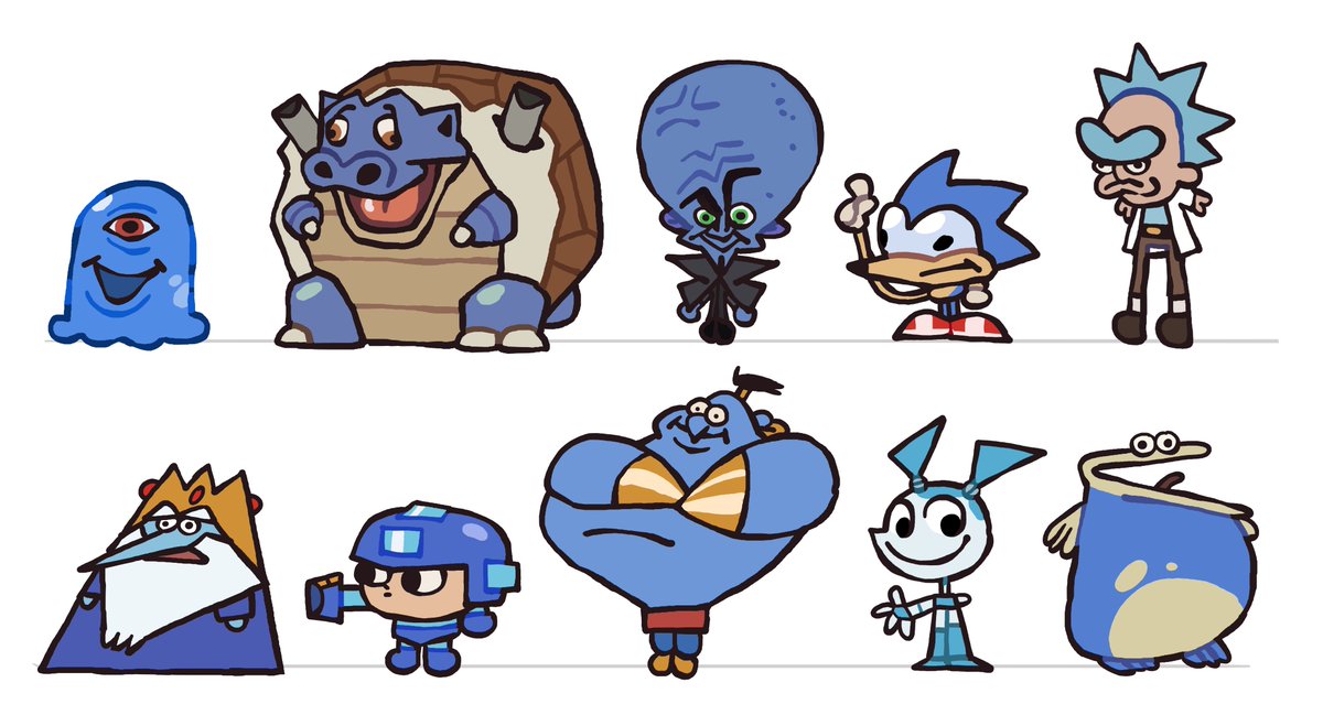 kn0nker's tweet image. streamed for 11 hours straight today lol! thanks for suggesting characters to draw!!!