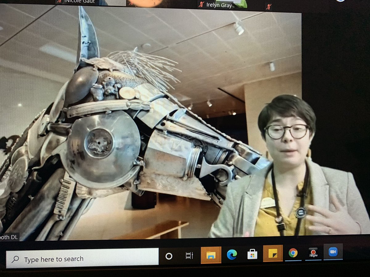 palmermiddleart's tweet photo. Excellent virtual field trip today in VA Comp, thank you to #CobbEMC and #Boothmuseum for a wonderful session on the elements of art and principles of design #art #cobbartrocks #CobbInTech https://t.co/tuhMp49nCD
