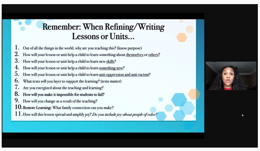 KatieWuEdu's tweet photo. Thank you @GholdyM for these questions! #EC21 #EquityisLoveinAction https://t.co/uNJ2jzQ3Z7