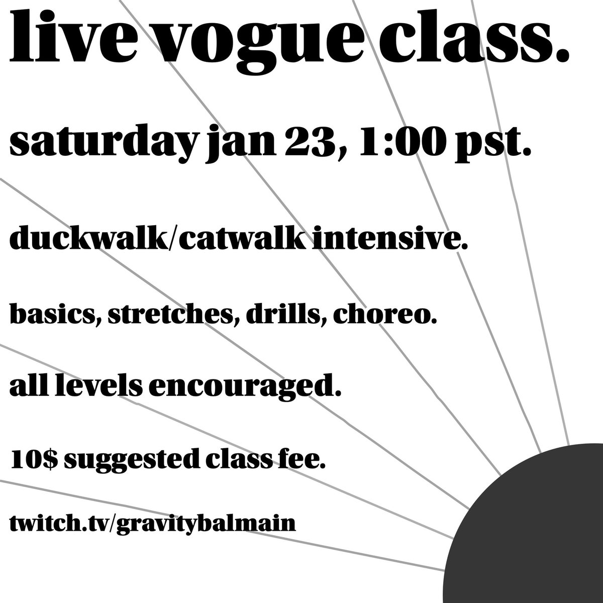GravityBalmain's tweet photo. next live class this Saturday! https://t.co/MQKX9OKHMN https://t.co/kEhKJnVk6U
