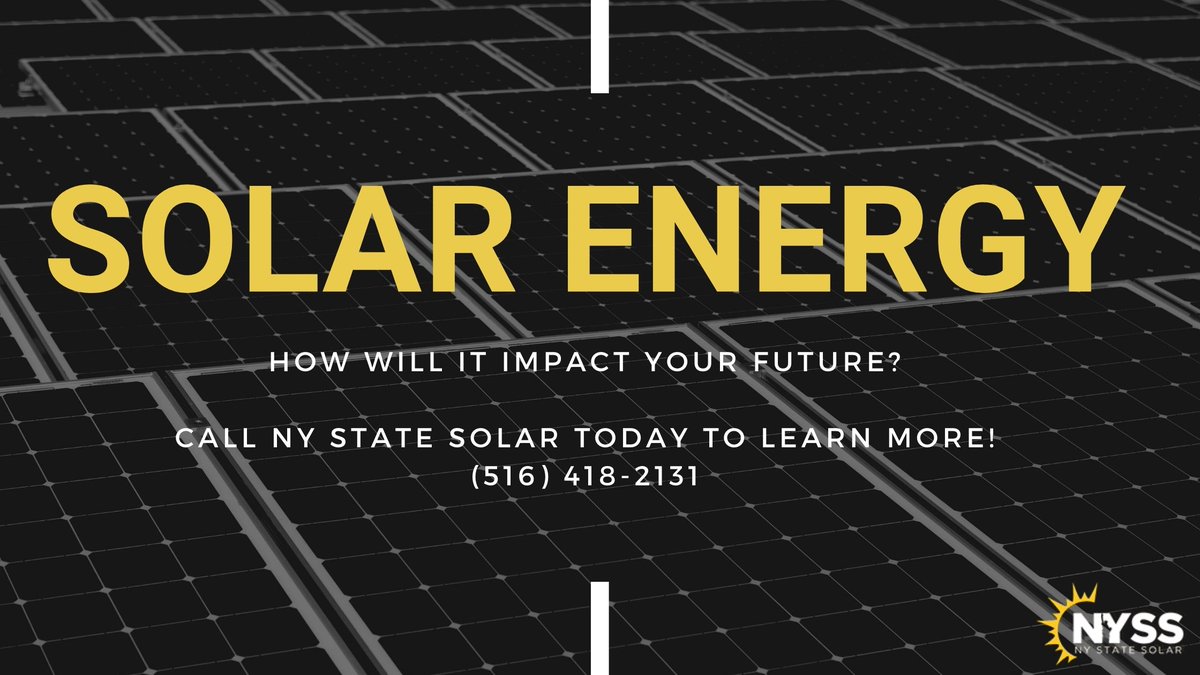 #NYSS #NewYork #Solar #SolarPanels #CleanEnergy #SolarEnergy #SunPower #Innovation #Business #Future #GoGreen #GoSolar #HelpTheEnvironment #LongIsland #FiveBoroughs