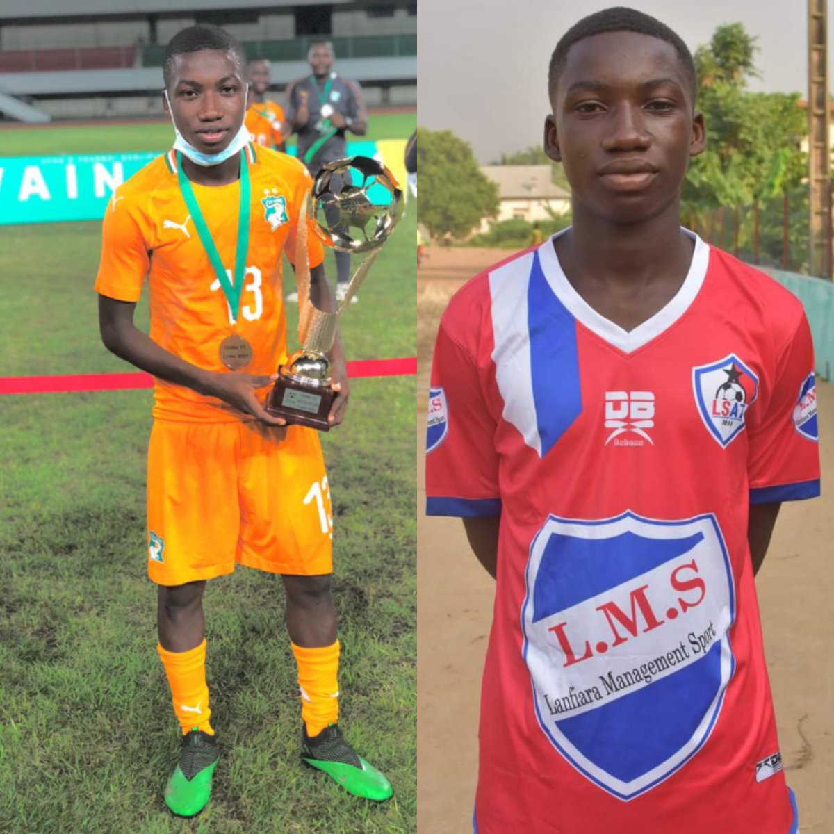 LanfiaraA's tweet photo. SORO NAMBAGUI
FÉLICITATIONS 🇨🇮⚽ https://t.co/QuNzdi4GGZ