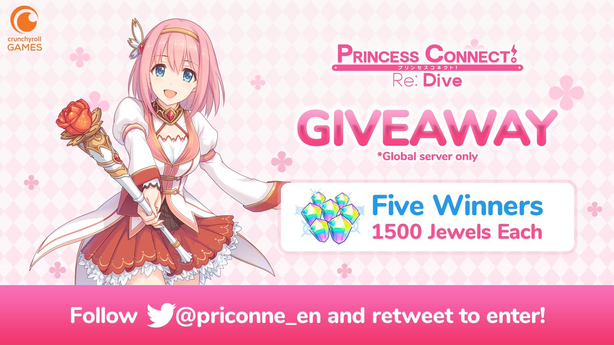 priconne_en's tweet image. 🔍 PRICONNE FLASH CONTEST 🔎

We’re giving away 1,500 Jewels to 5 lucky Knights again in honor of @watsonameliaEN’s stream! Follow us @priconne_en and Retweet this for your chance to win! ✨