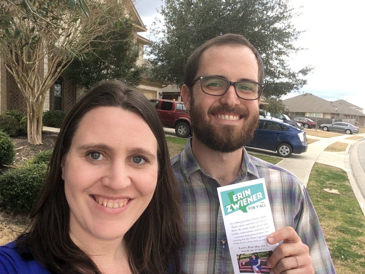 Hey y’all, it’s  #NationalRunforOfficeDay! To celebrate, I want to tell my story about running for office. Thanks to  @runforsomething for helping folks like me stand up and take a chance. We need all sorts of folks in elected office, and maybe *you* should run for something. 1/x