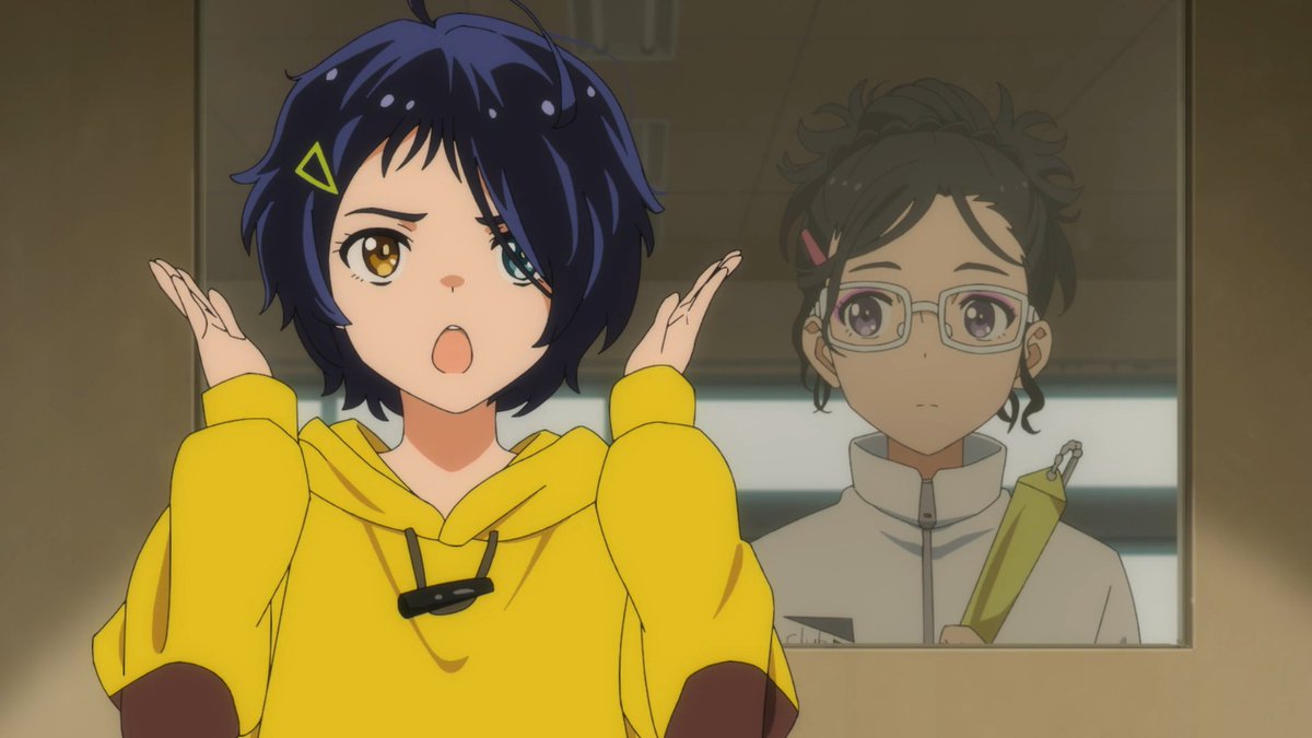 Wonder Egg, ep. 2Remarkable episode and while it felt overwhelming at points, story-wise I'm beginning to see it more clearly. Seeing Ai stand up to a manipulative abuser to save Minami was simply kino as fuck and a landmark event for her character.Some thoughts below 