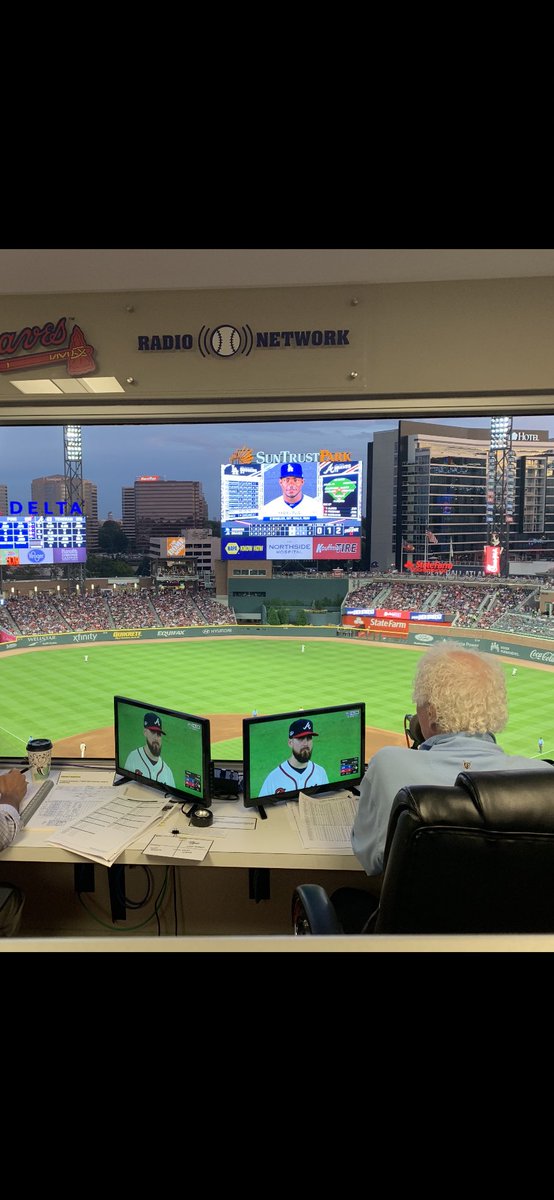 This was the last game Don ever worked. I’d imagine his view is a little better now, but I’m going to miss staring at those white curls.