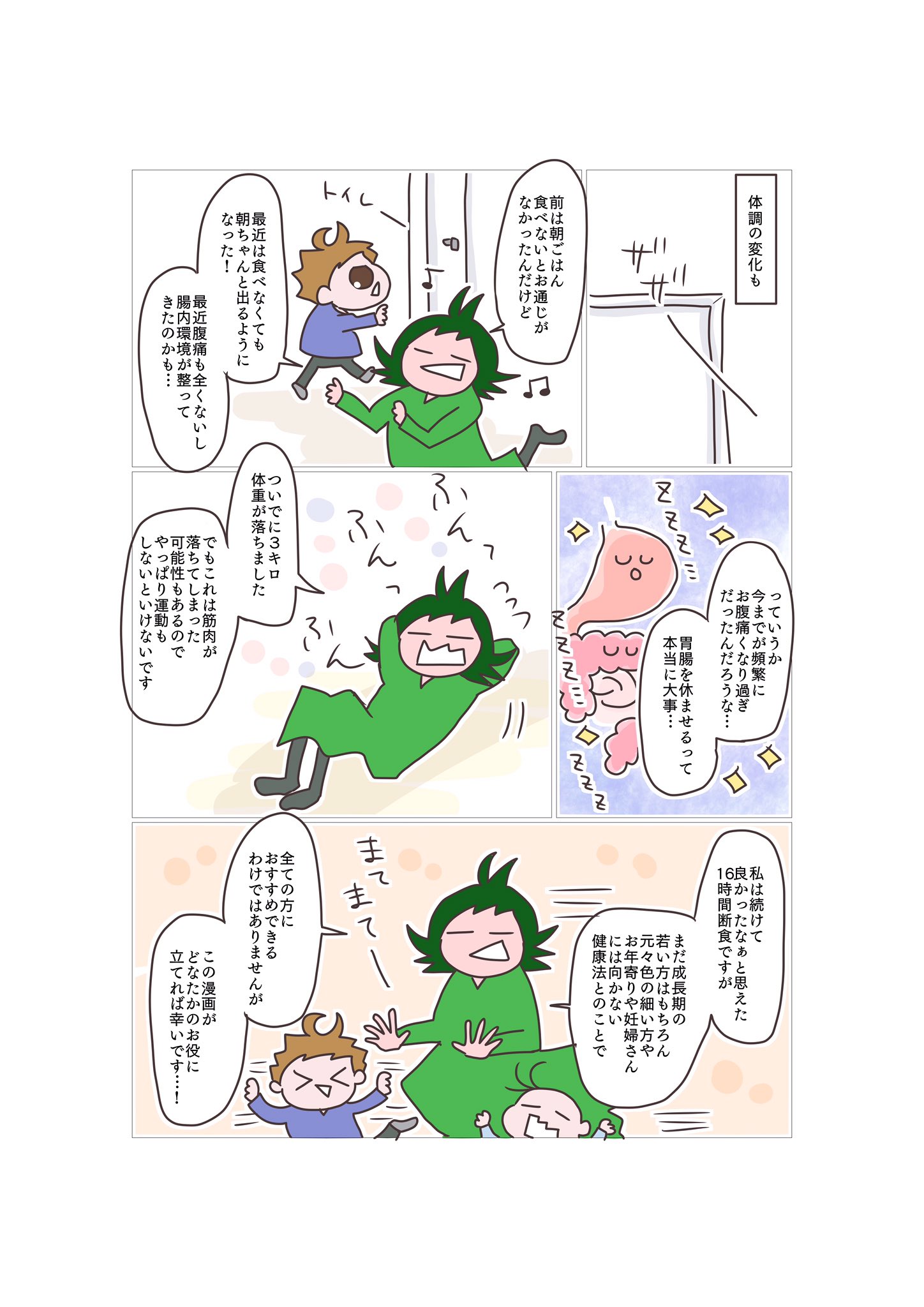 あこルース つづき インスタに投稿するにあたりちゃっかり描きかえました 笑 以前のものに反応頂いていた方申し訳ありません 16時間断食 ダイエット漫画 漫画が読めるハッシュタグ T Co 3d7ovpgho9 Twitter