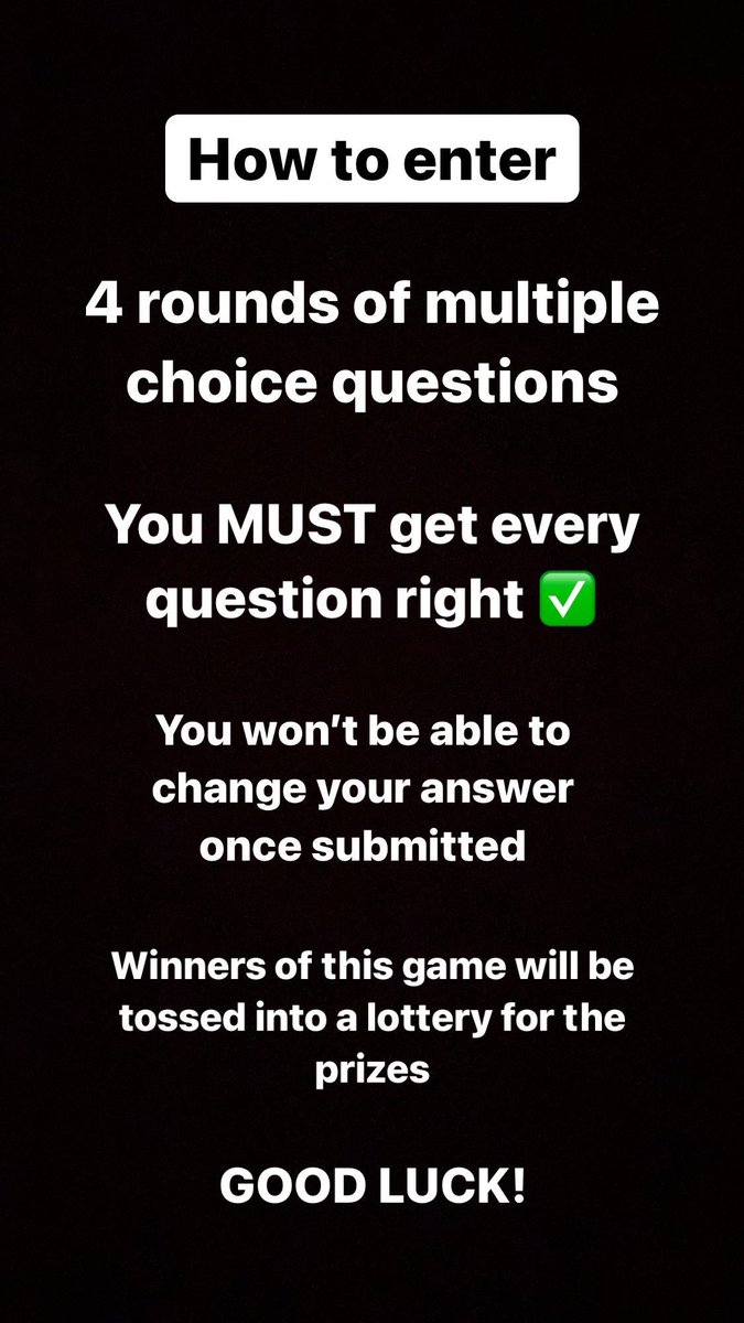 FIRST CONTEST FROM “buying every ad I see | 2020 edition” IS NOW LIVE ON MY INSTA!

RT if you got all the questions right to be able to win!

Instagram.com/Danocracy