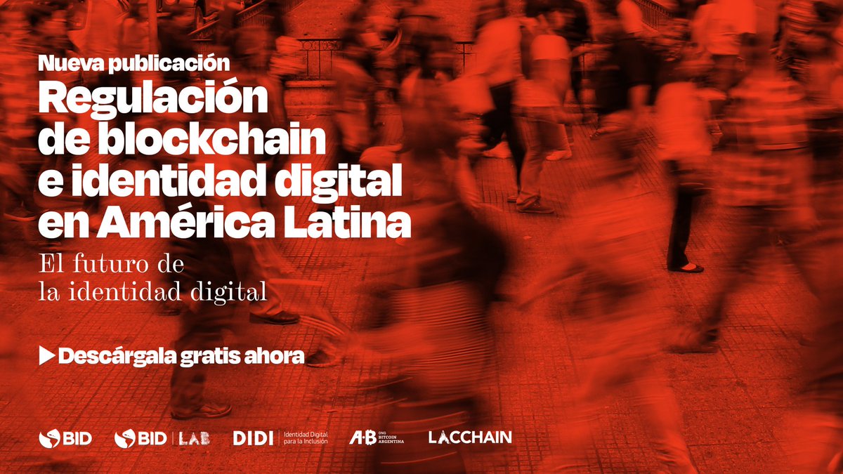 📢 Regulación de #Blockchain e #IdentidadDigital en América Latina.

✨ Elaborado por <a href="/ProyectoDiDi/">Proyecto DIDI</a>, junto con la ONG y <a href="/IDB_Lab/">IDB Lab</a>.

¿Cuáles son los marcos normativos vinculados a identidad digital, blockchain y #criptoactivos de América Latina?

👇 Abrimos hilo